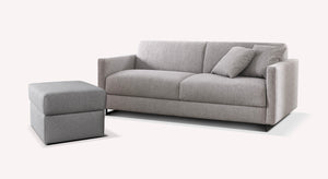 JUSTIN sofa and pouf set