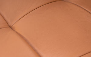 CLARK Pouf Leather Sidney Cognac