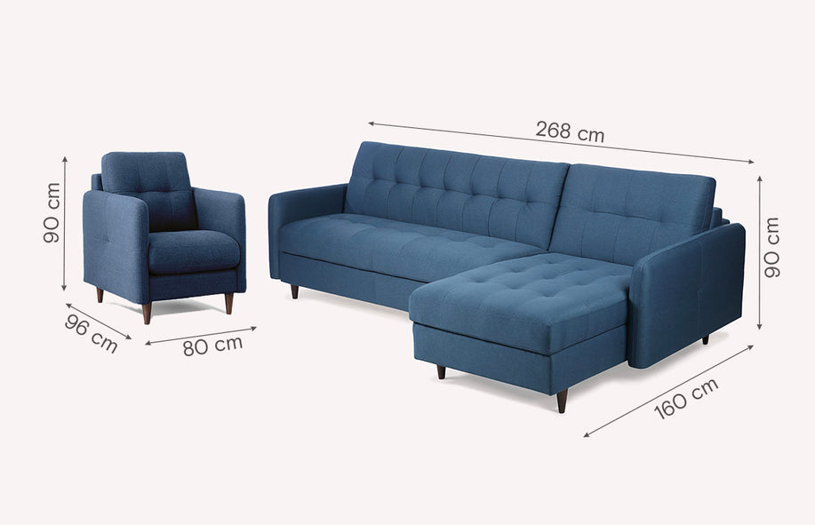 SOHO corner sofa and armchair set-1