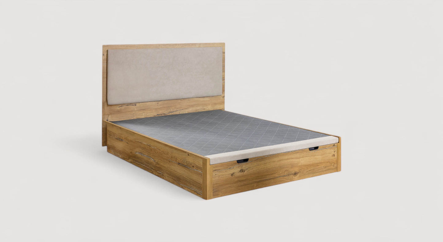 CONDOR Storage Bed Estepa Wood