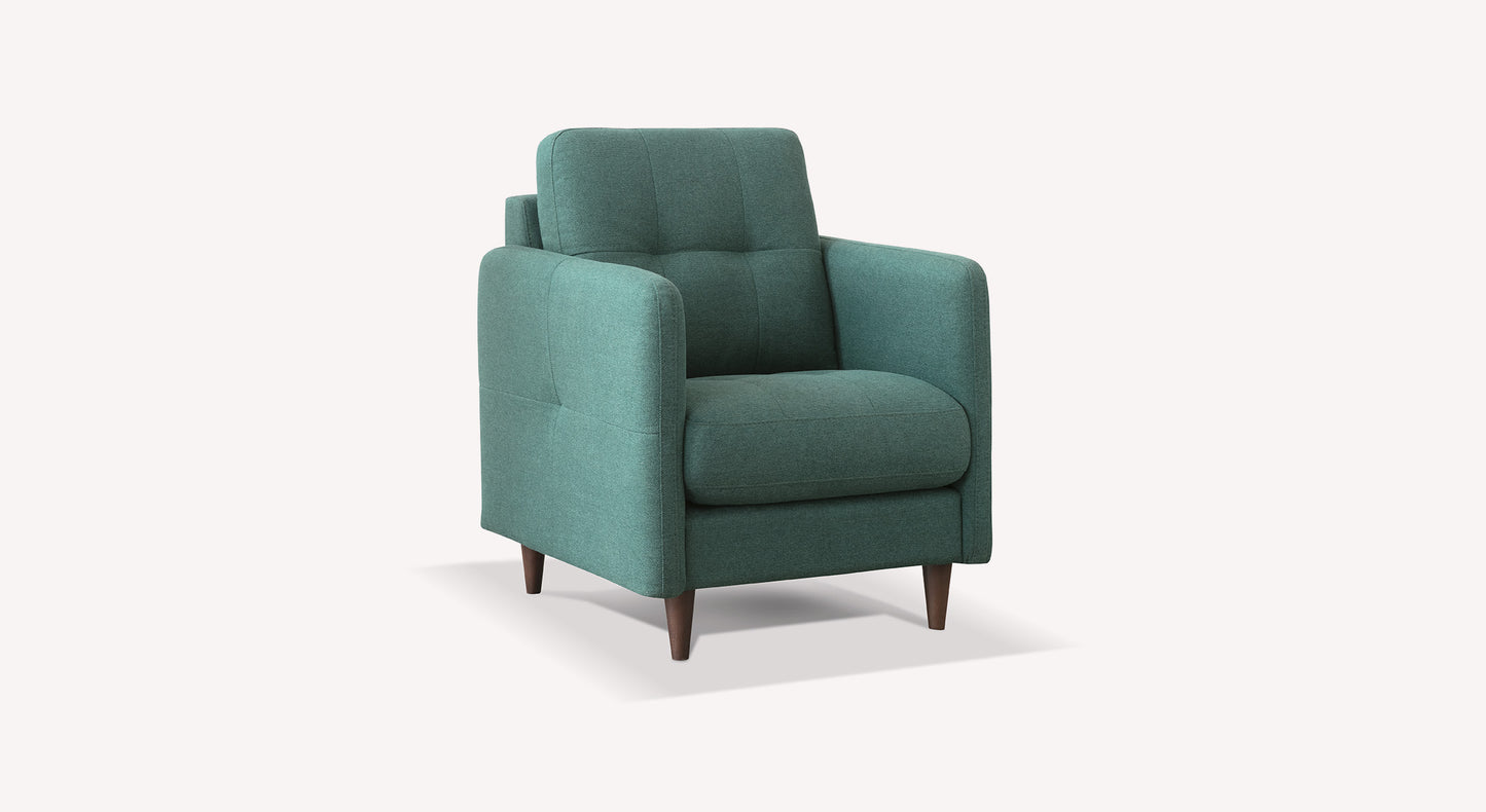 SOHO Austin Petrol Armchair