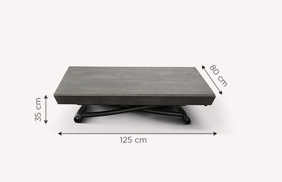 PIU PIU Vecchio antico - Acheter Table modulable design extensible