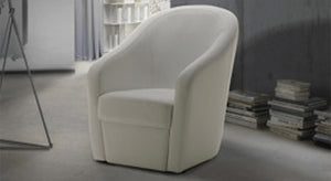 COLOMBUS Lux Armchair Black