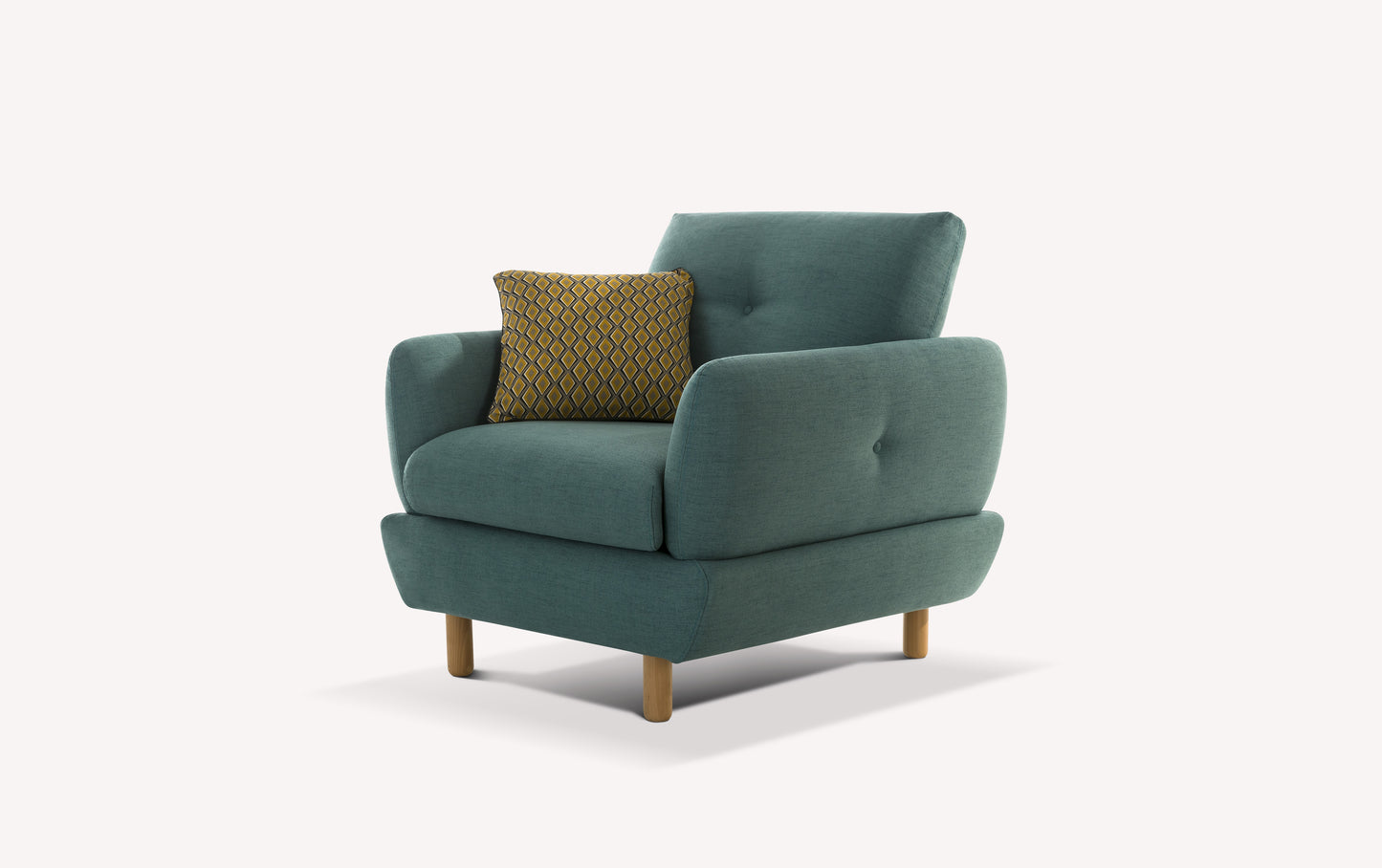 FINN Armchair Joint Turquoise